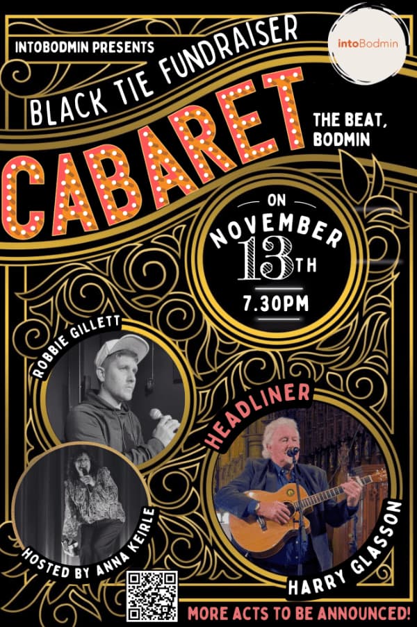Cornwall’s Legends: Harry Glasson Cabaret Fundraiser