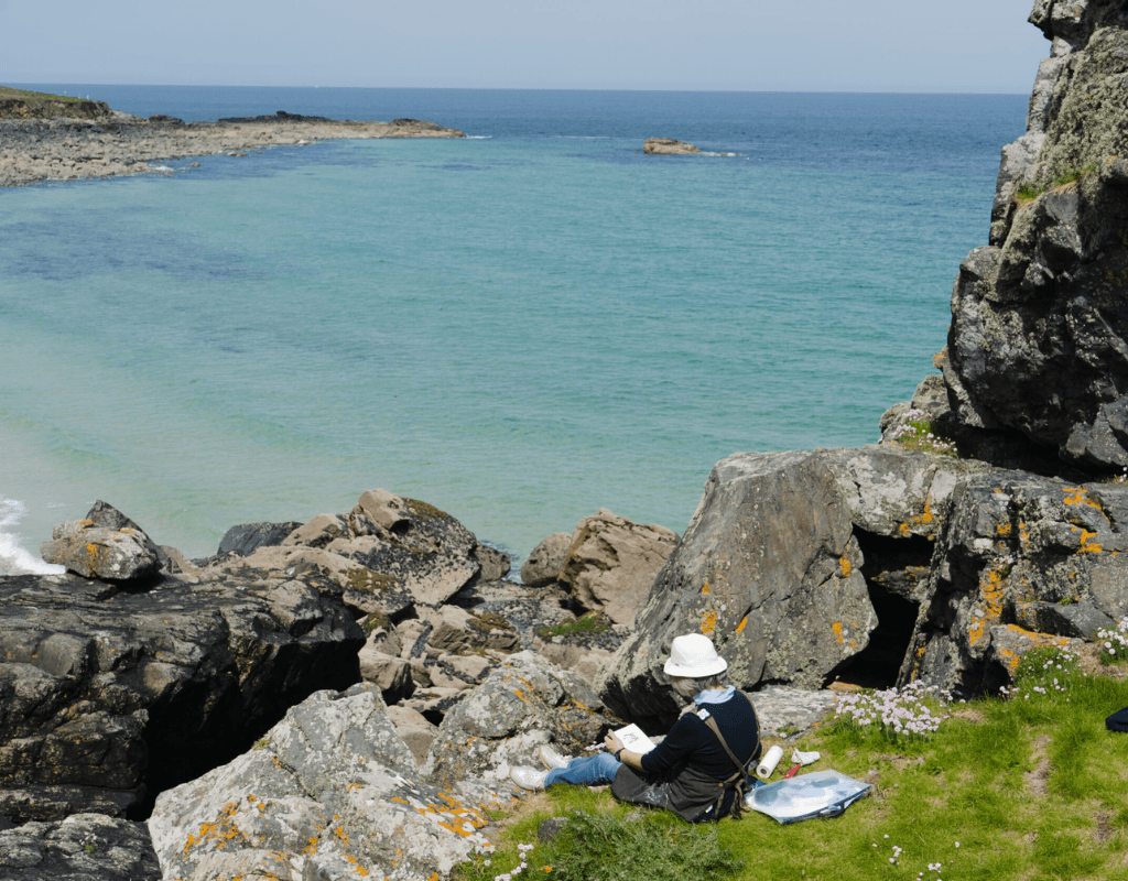 Painting the Coast Path