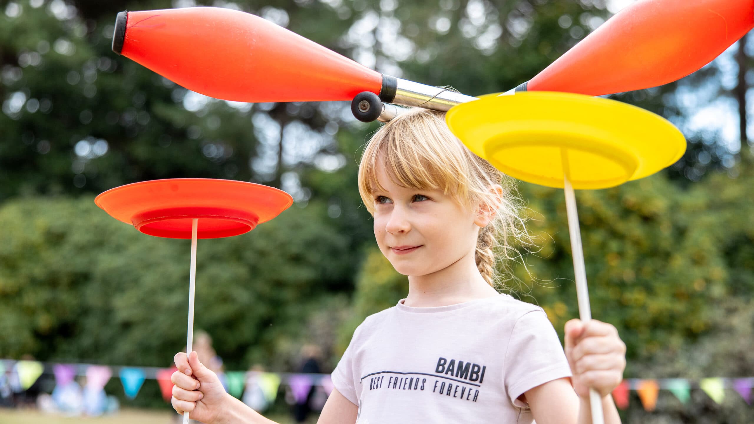 Circus Skills at Trelissick