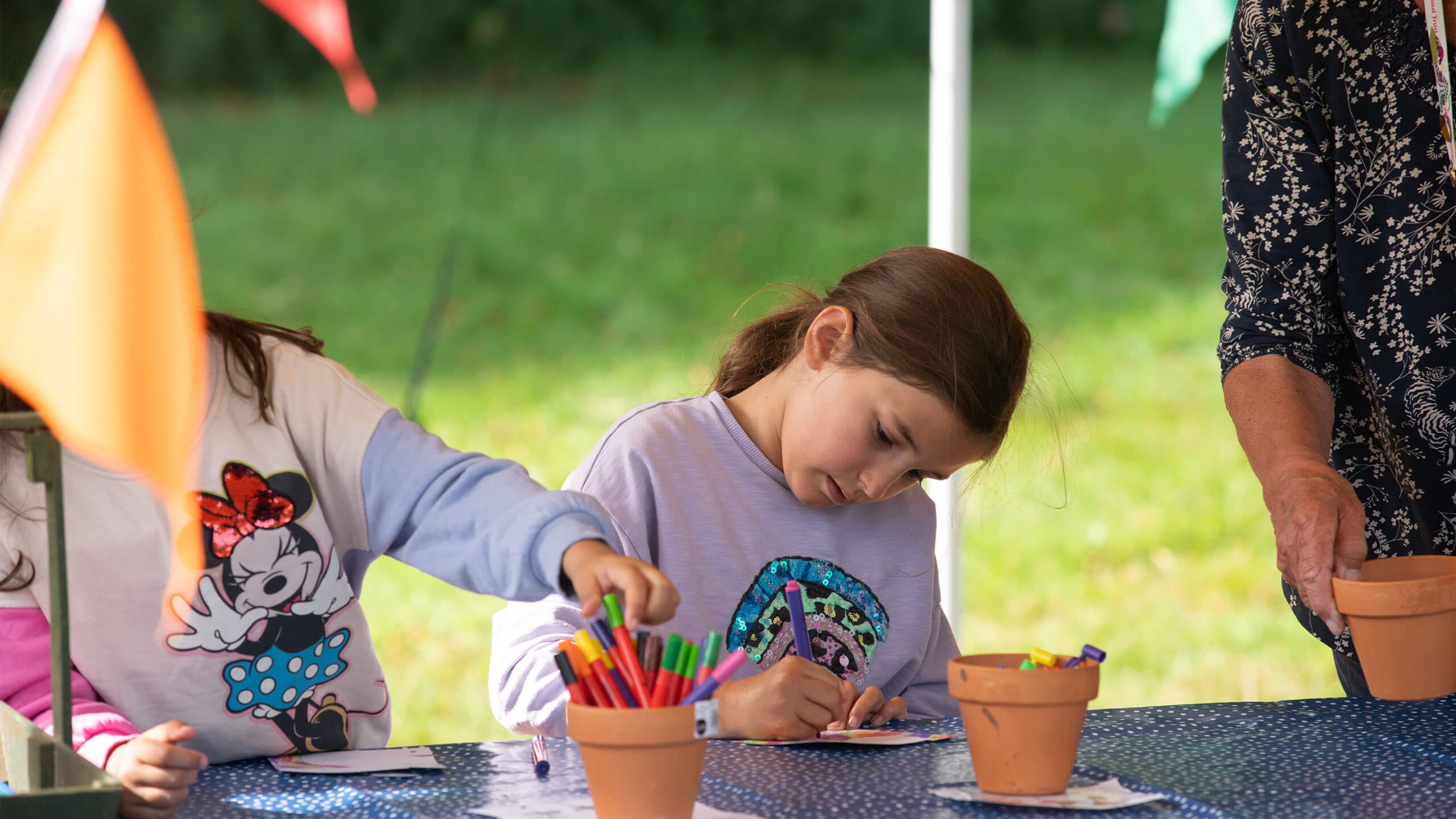 Pop Up Paint Pot at Trelissick