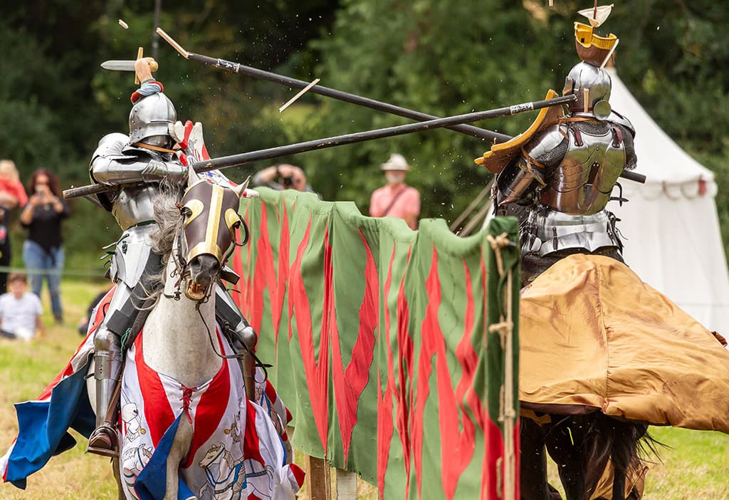 Legendary Joust at Pendennis Castle